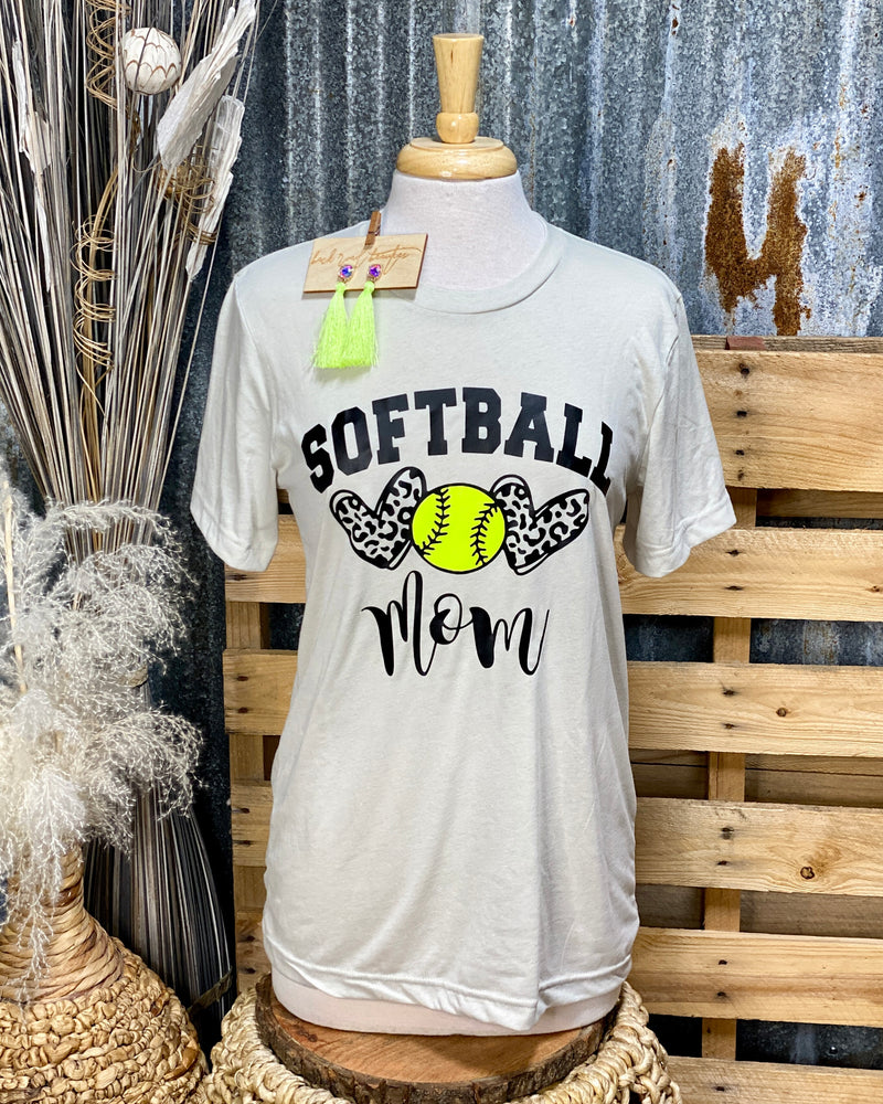 All About the Softball Mom Tee