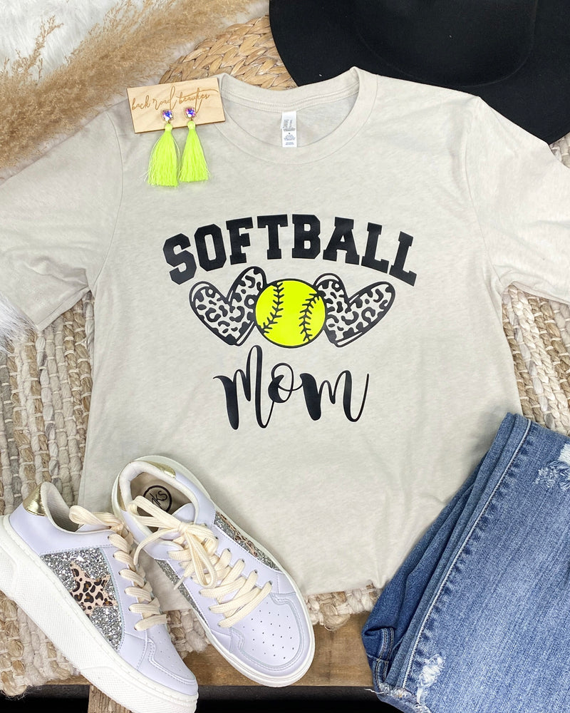 All About the Softball Mom Tee