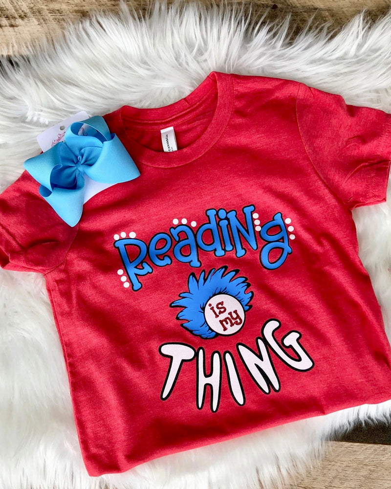 Reading Is My Thing Kids Tee