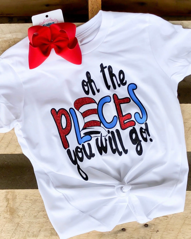 Oh the Places You Will Go Kids Tee