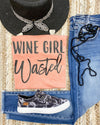 Wine Girl Wasted Tee