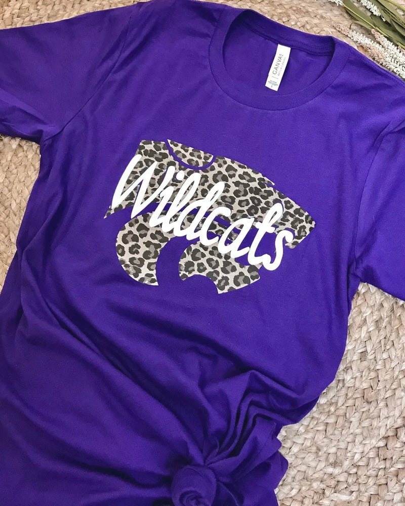 Wildcats Leopard Head Tee