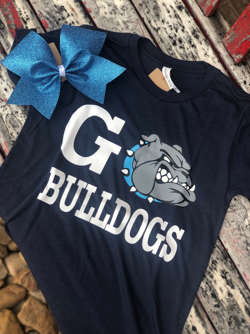 Kids Go Bulldogs Shirt