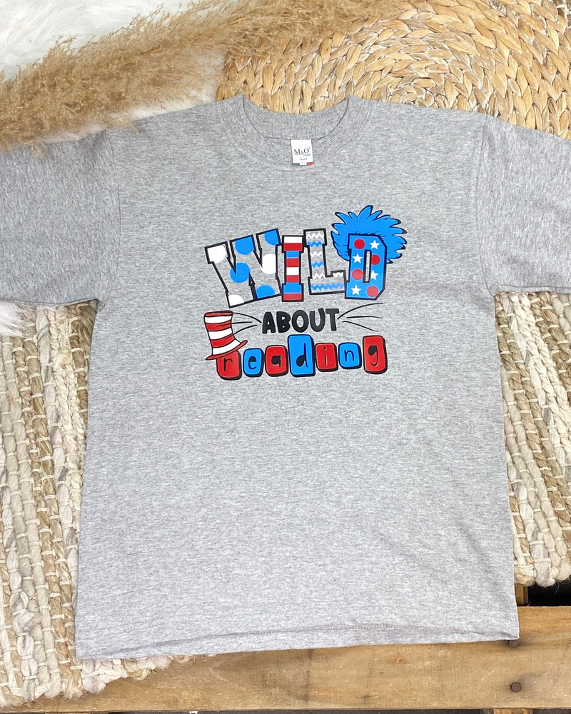 Kids Wild About Reading Tee