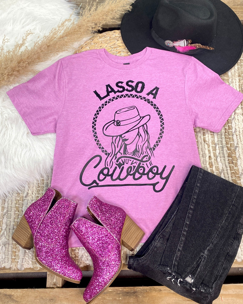 Lasso A Cowboy Tee