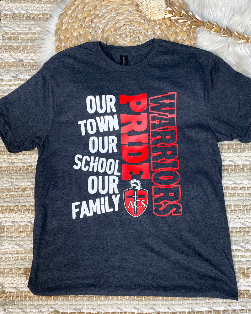 Our Town ACS Warriors Tee