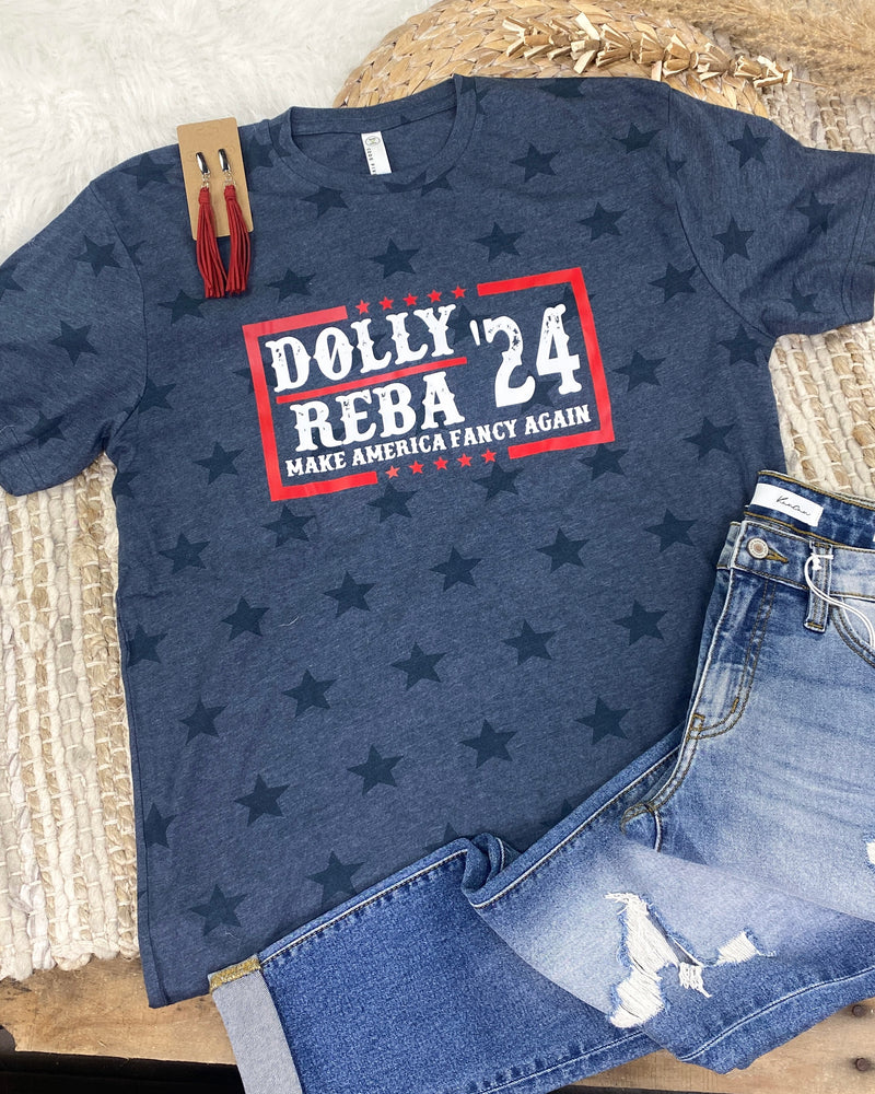 Dolly/Reba America Fancy Again Tee