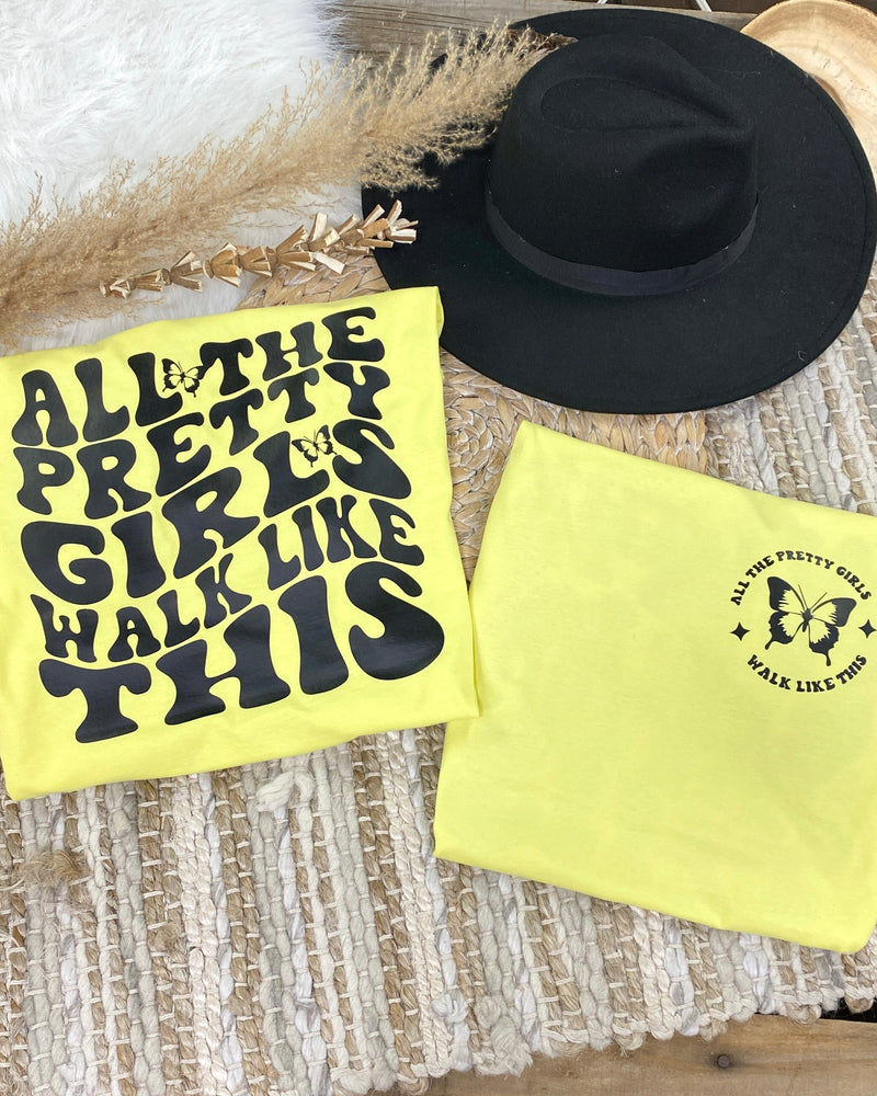 All The Pretty Girls Yellow Tee