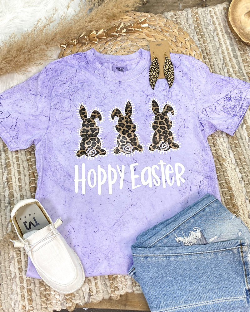 Triple Hoppy Easter Purple Tee