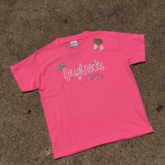 Girls Hot Pink Roughnecks Shirt