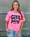 Girl Gang Tee In Pink